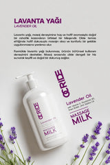 Lavanta Yağı Masaj Sütü 250ML