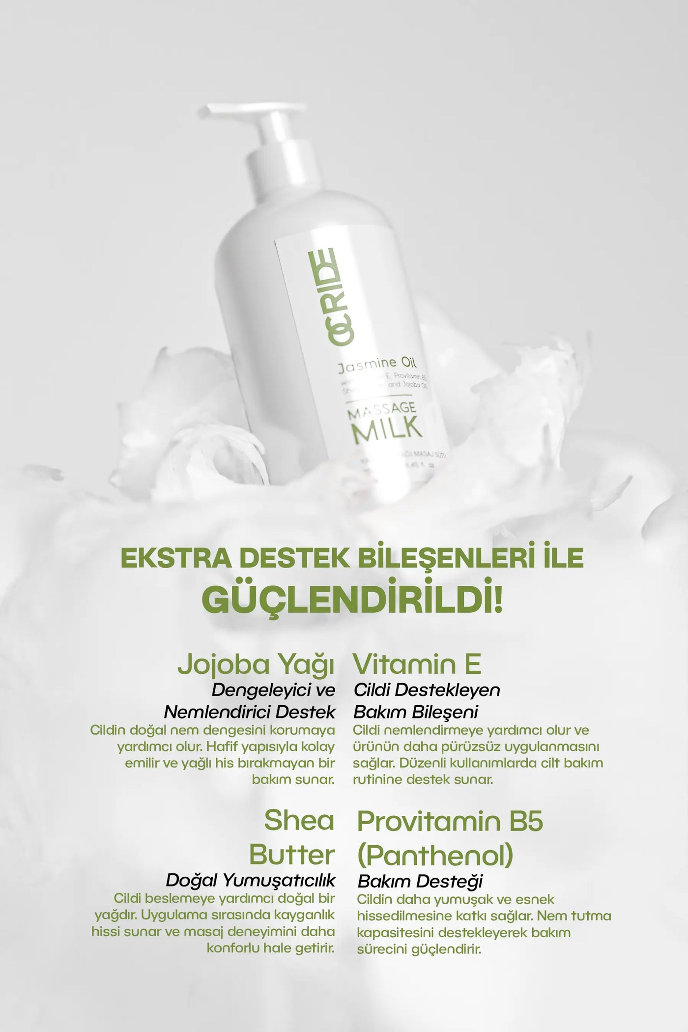 Yasemin Yağı Masaj Sütü 250 ml
