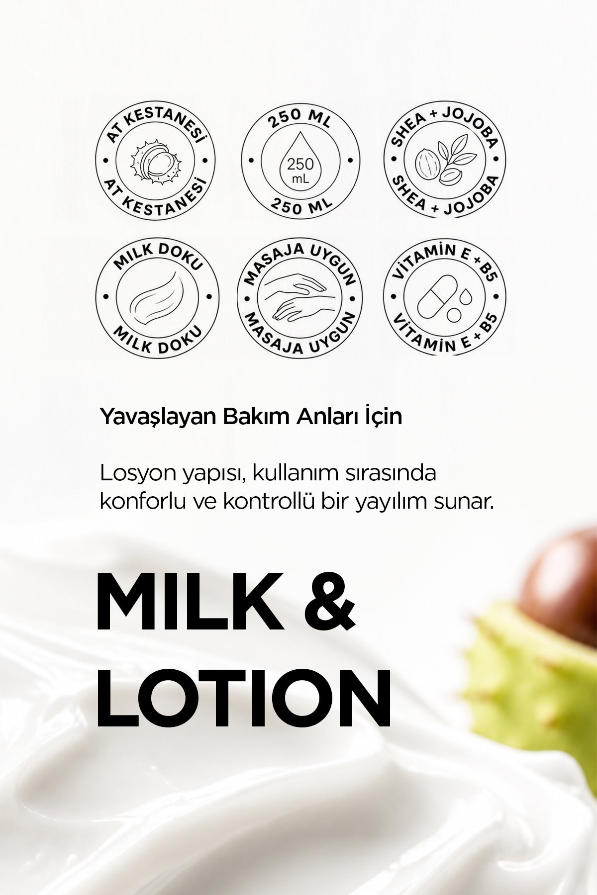 At Kestanesi Vücut Sütü 250 ml