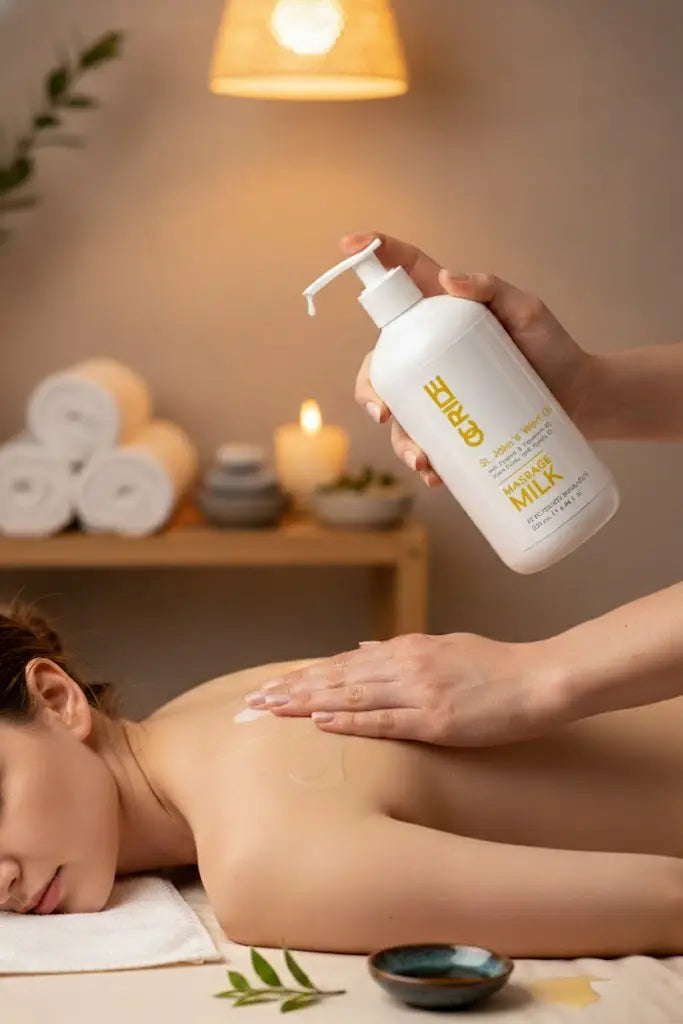 Sarı Kantaron Yağı Masaj Sütü Masaj Yağı