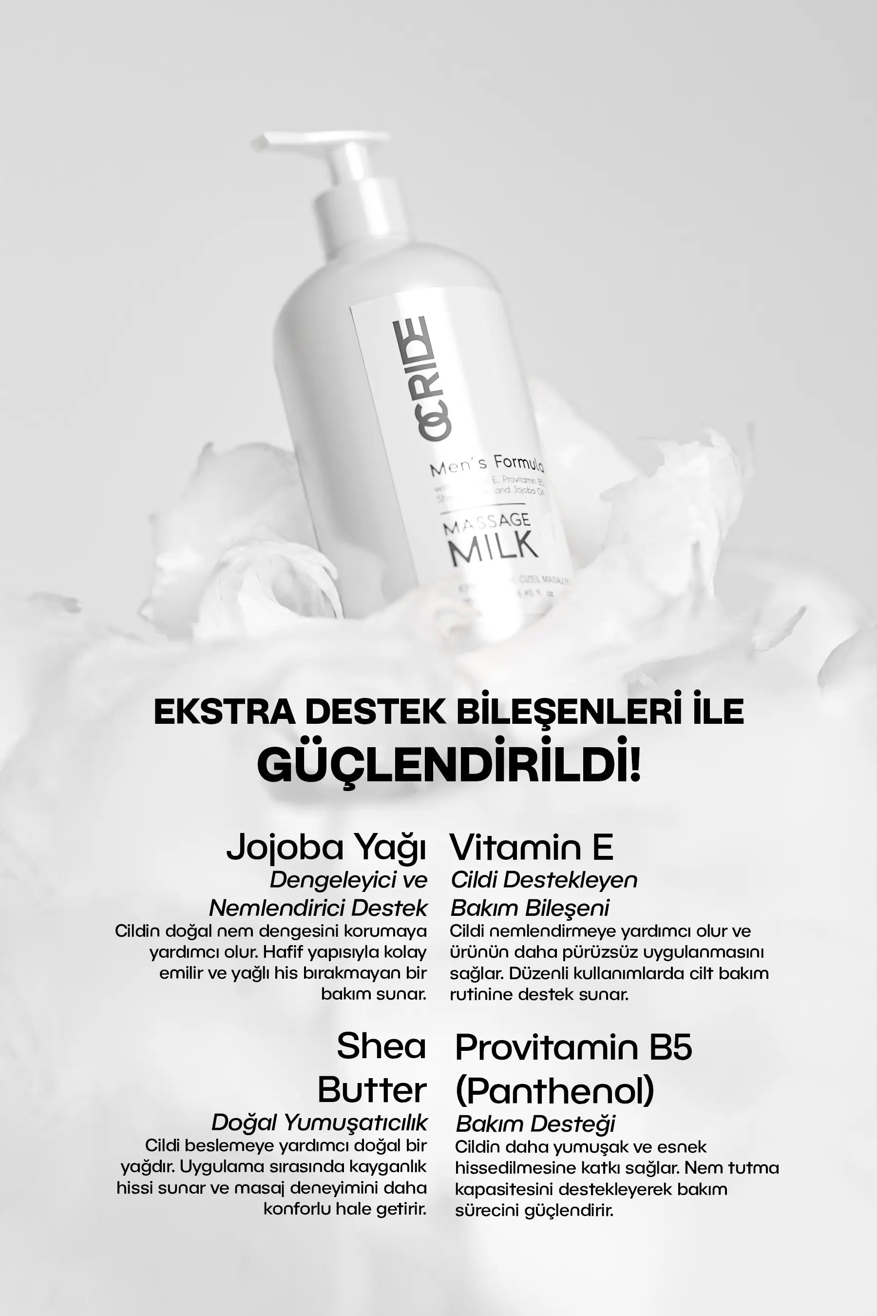 Erkeklere Özel Masaj Sütü Men's Formul