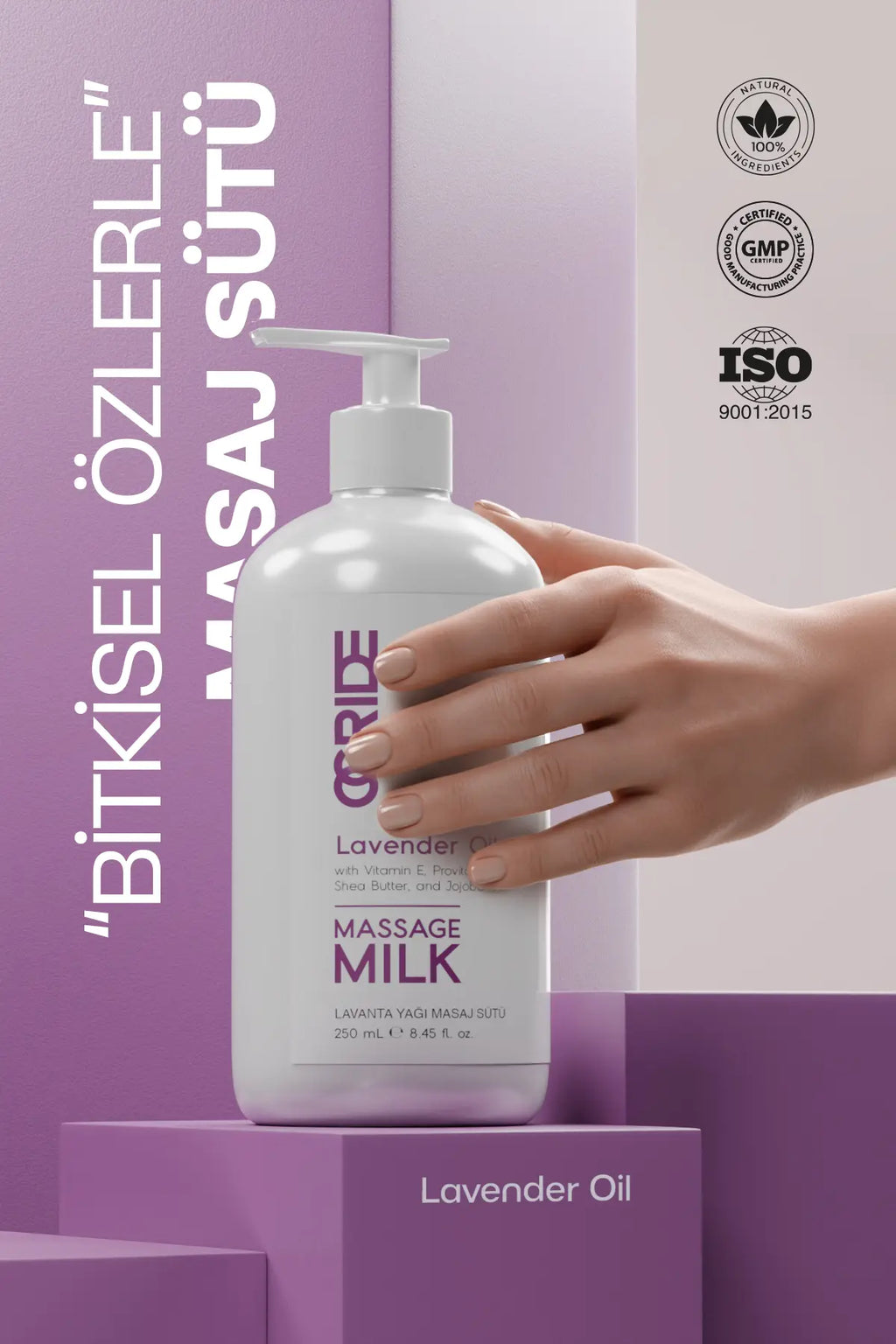 Lavanta Yağı Masaj Sütü
