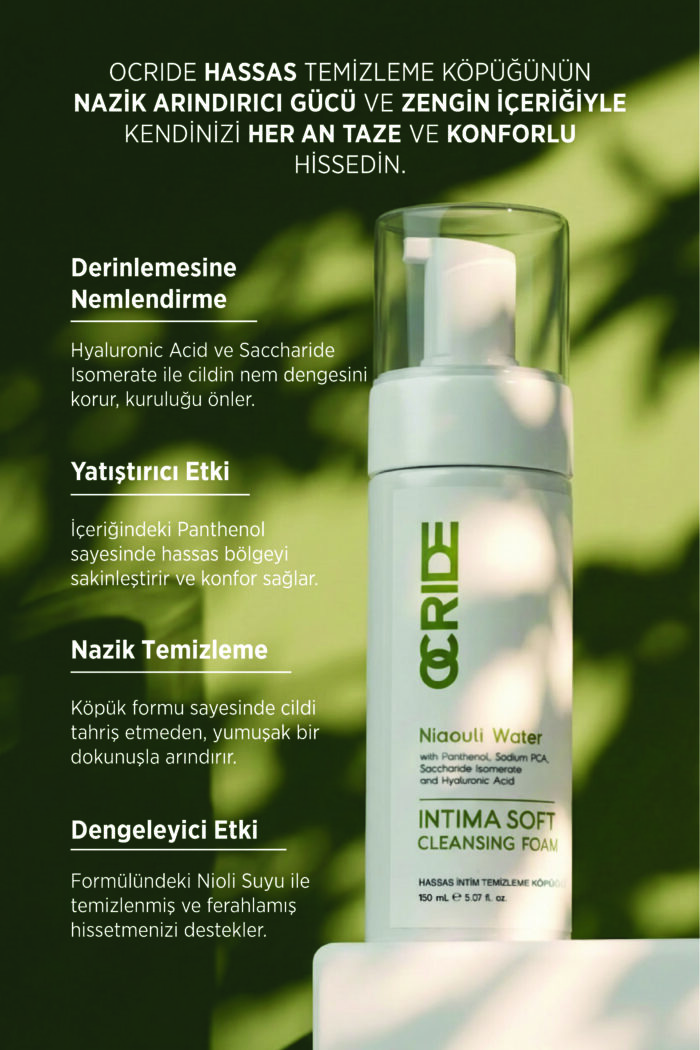 Nioli Suyu Intim Temizleme Köpüğü 150ml - Görsel 3