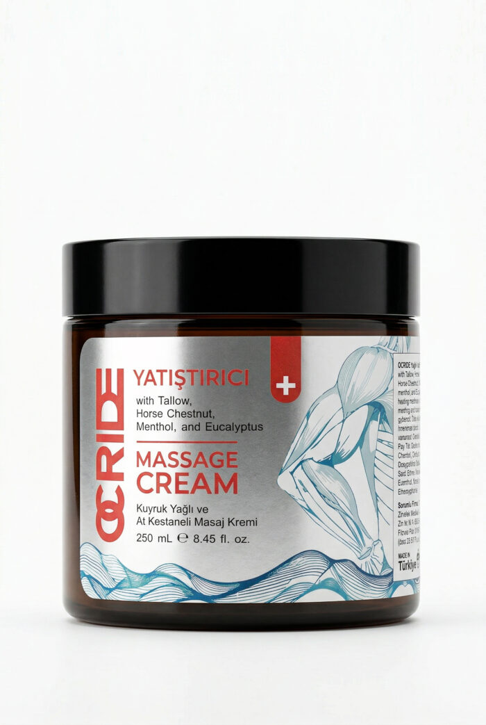 Kuyruk Yağı - At Kestanesi - Mentol - Okaliptüs | Yatıştırıcı ve Ferahlatıcı Masaj Kremi 250ML - Görsel 6